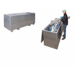 Pojemnik do transportu / przechowywania aluminiowej suwnicy bramowej