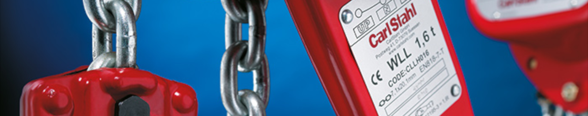 Wciągniki łańcuchowe, linowe i wciągarki | CarlStahl Polska